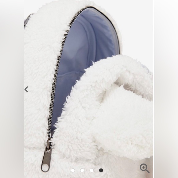 LOUNGEFLY CINNAMROLL FUZZY BACKPACK NEW WITH TAGS main image 5